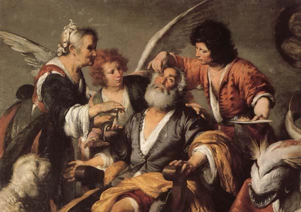 Bernardo Strozzi The Healing of Tobit oil painting picture